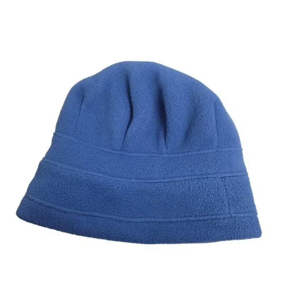 Vtg Columbia Size Small / Medium Blue Beanie Made in USA